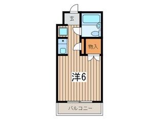 コスモポリタンの物件間取画像